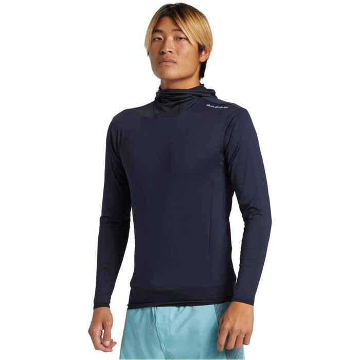 2024 Quiksilver Mens Highline Long Sleeve Hooded UPF 50 Surf T Shirt   2024 Quiksilver Mens Highline Long Sleeve Hooded UPF 50 Surf T Shirt AQYWR03145   Dark Navy 5.700x700 